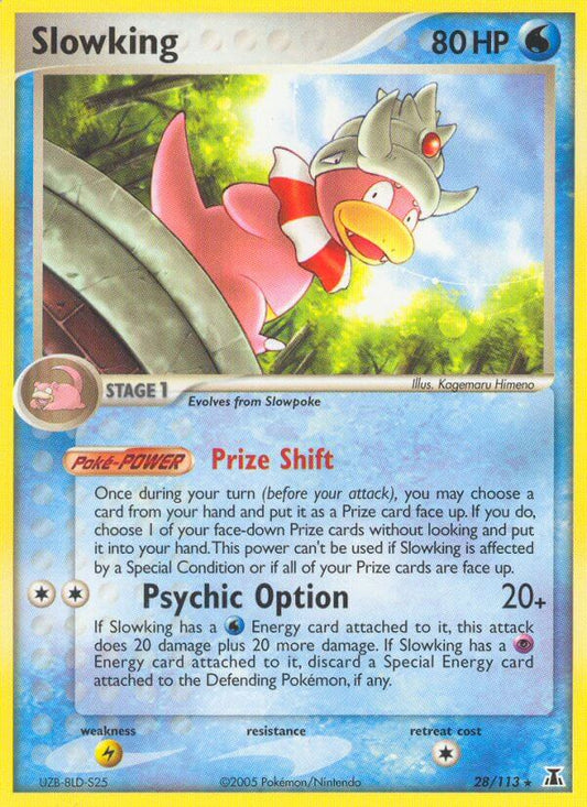 Slowking | Delta Species | EX | 28/113 | New Mint | Rare