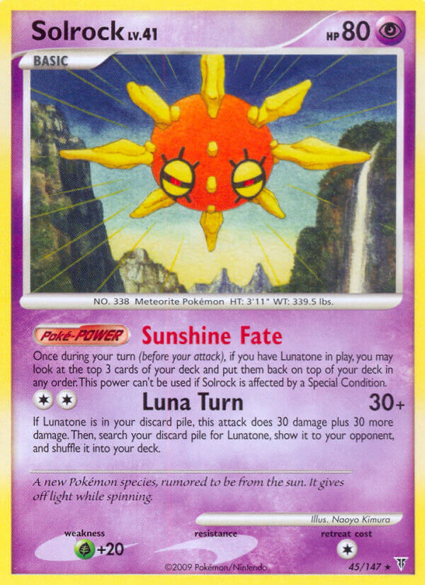 Solrock | Supreme Victors | Platinum | 45/147 | New Mint | Rare