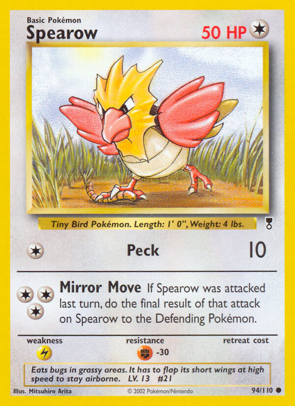 Spearow | Legendary Collection | Other | 94/110 | New Mint | Common