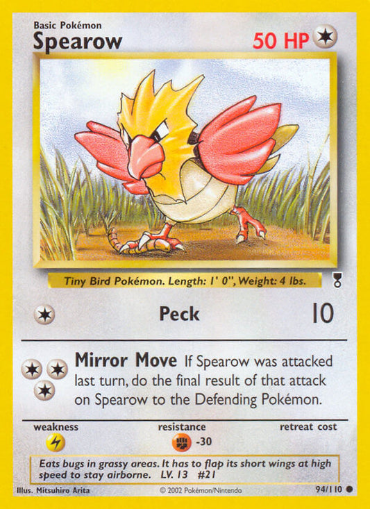 Spearow | Legendary Collection | Other | 94/110 | New Mint | Common