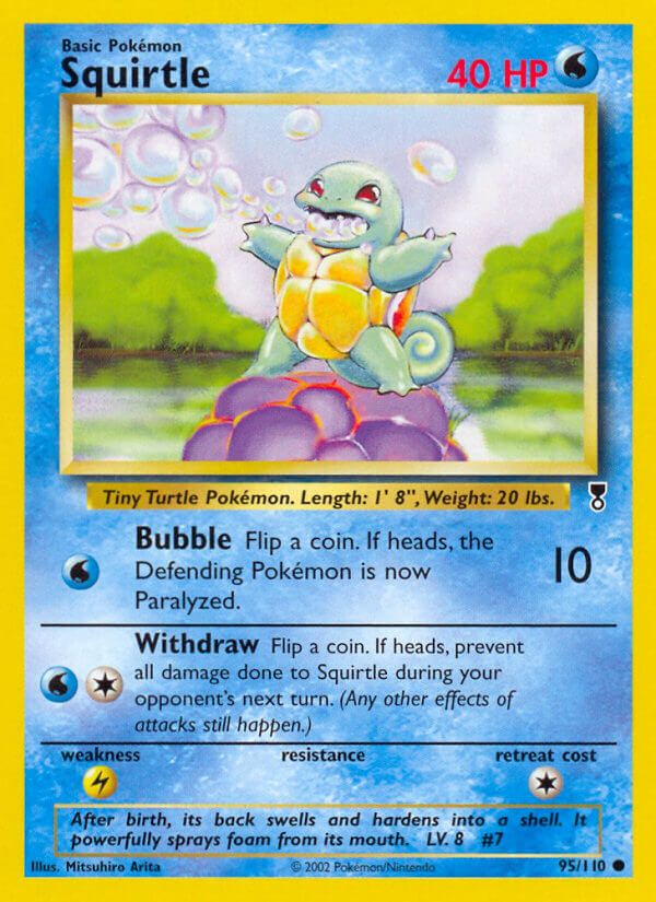 Squirtle | Legendary Collection | Other | 95/110 | New Mint | Common