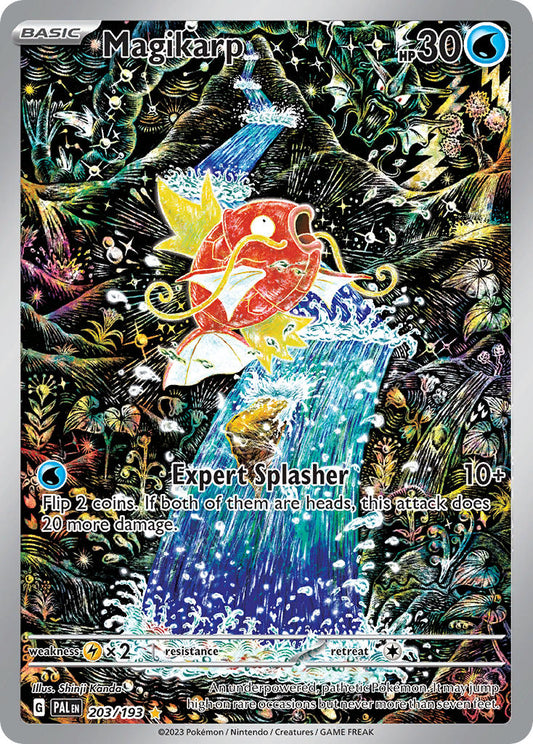 Magikarp | Paldea Evolved | Scarlet & Violet | 203/193 | New Mint | Illustration Rare