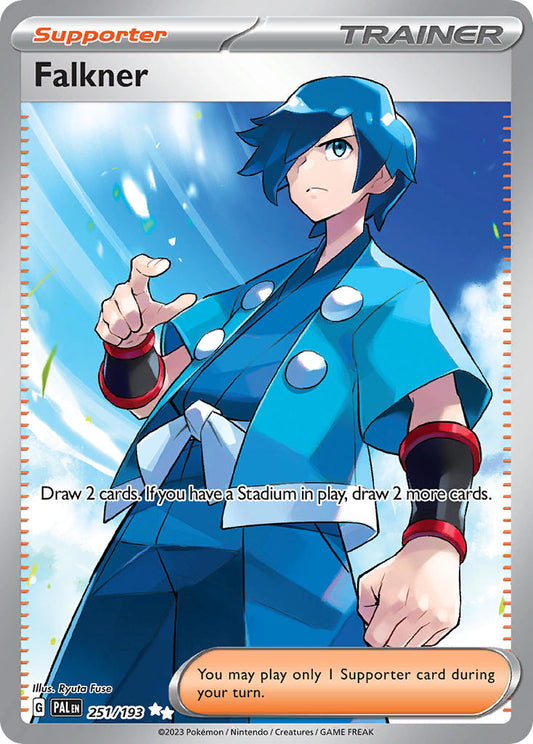 Falkner | Paldea Evolved | Scarlet & Violet | 251/193 | New Mint | Ultra Rare