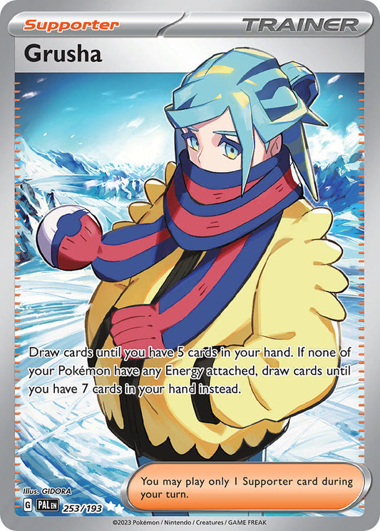 Grusha | Paldea Evolved | Scarlet & Violet | 253/193 | New Mint | Ultra Rare