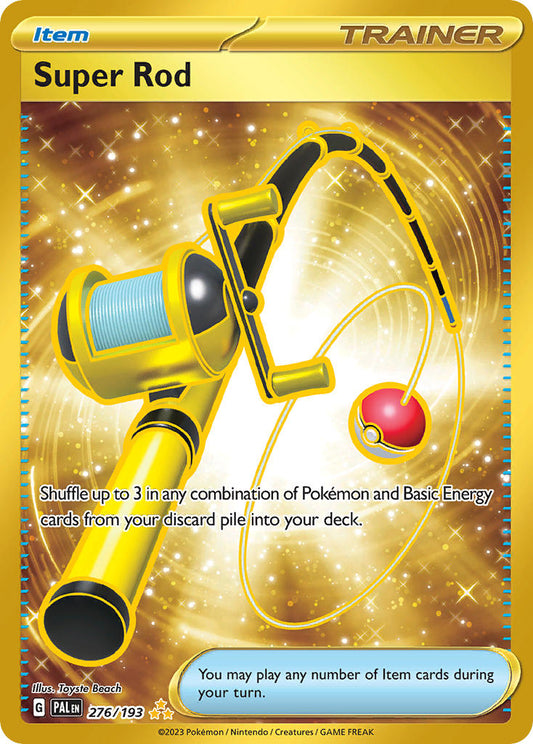 Super Rod | Paldea Evolved | Scarlet & Violet | 276/193 | New Mint | Hyper Rare