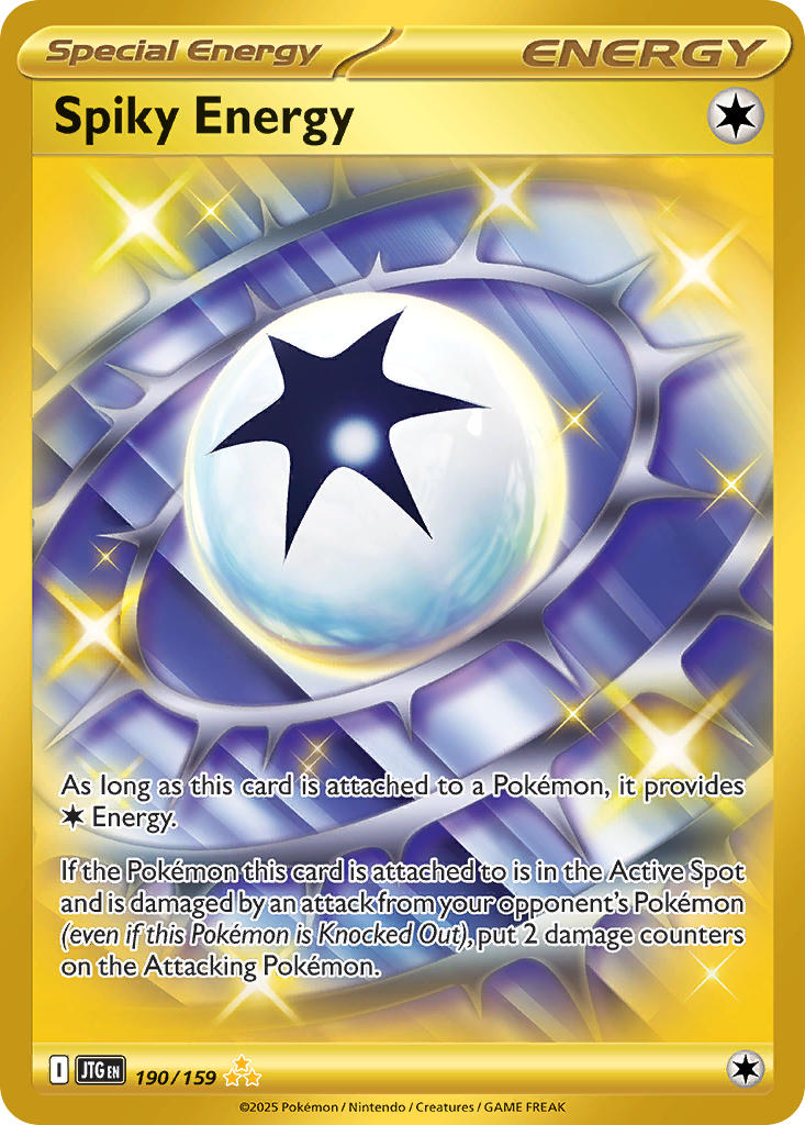 Spiky Energy | Journey Together | Scarlet & Violet | 190/159 | New Mint | Hyper Rare