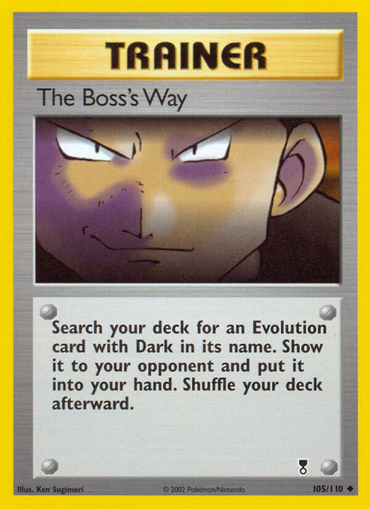 The Boss’s Way | Legendary Collection | Other | 105/110 | New Mint | Uncommon