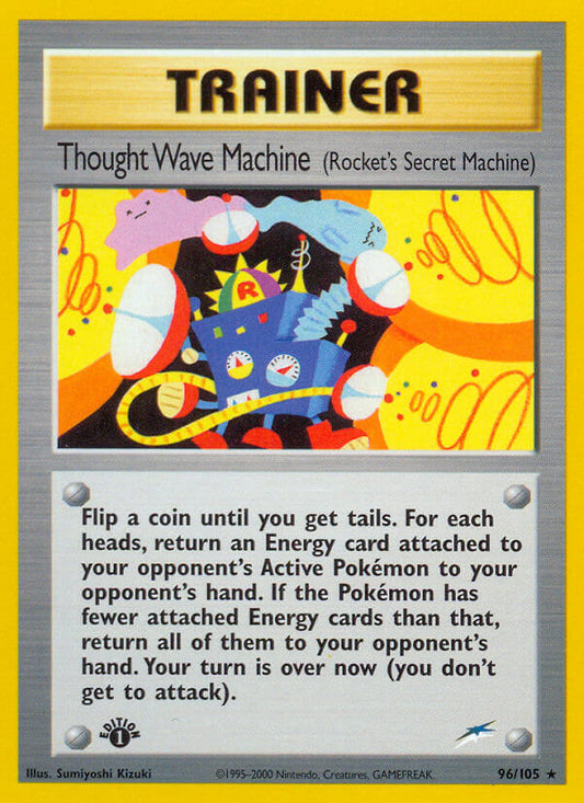 Thought Wave Machine | Neo Destiny | Neo | 96/105 | New Mint | Rare