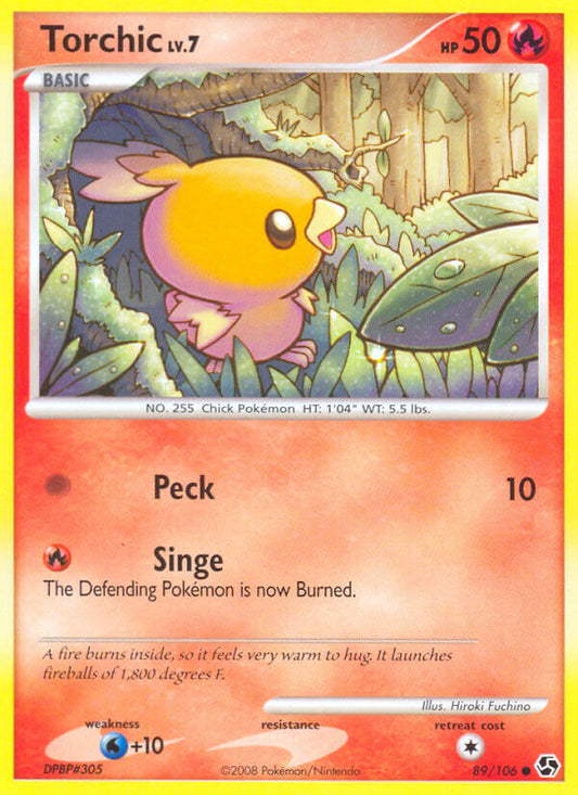 Torchic | Great Encounters | Diamond & Pearl | 89/106 | New Mint | Common
