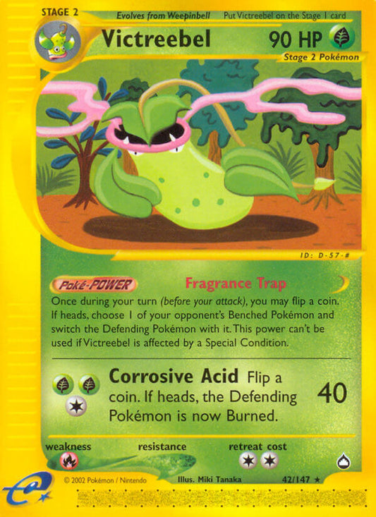 Victreebel | Aquapolis | E-Card | 42/147 | New Mint | Rare
