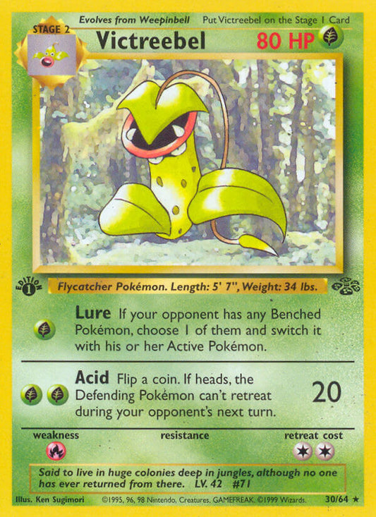 Victreebel | Jungle | Classic | 30/64 | New Mint | Rare