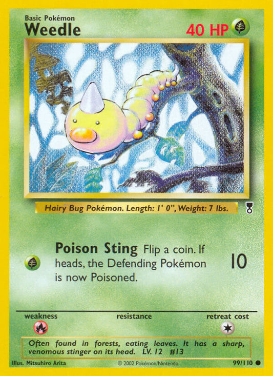 Weedle | Legendary Collection | Other | 99/110 | New Mint | Common