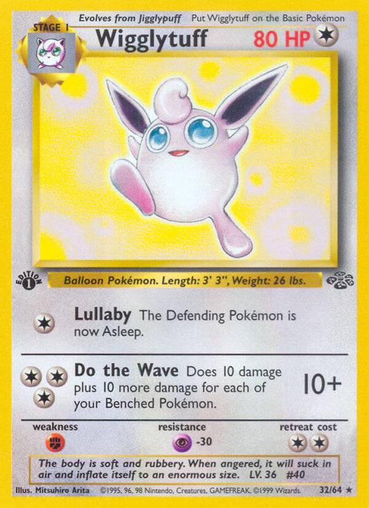 Wigglytuff | Jungle | Classic | 32/64 | New Mint | Rare