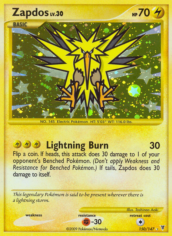 Zapdos | Supreme Victors | Platinum | 150/147 | New Mint | Rare Secret
